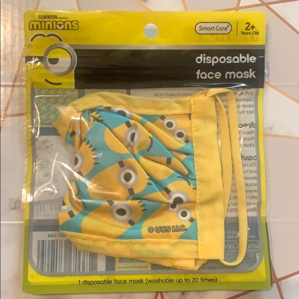 Minions Kids Face Mask